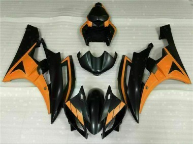 Carene Yamaha R6 2006-2007 - Nero Arancia
