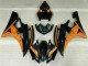 Carene Yamaha R6 2006-2007 - Nero Arancia