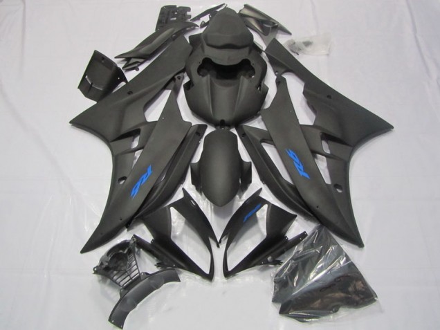 Carene Yamaha R6 2006-2007 - Nero Blu Decal Carene Yamaha R6 2006-2007 - Nero Blu Decal