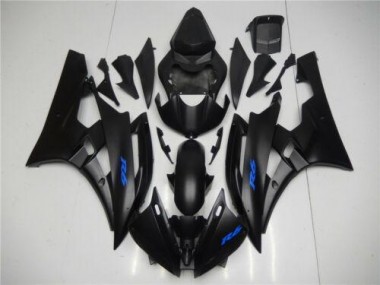 Carene Yamaha R6 2006-2007 - Nero Blu