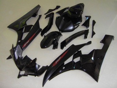 Carene Yamaha R6 2006-2007 - Stile OEM Nero