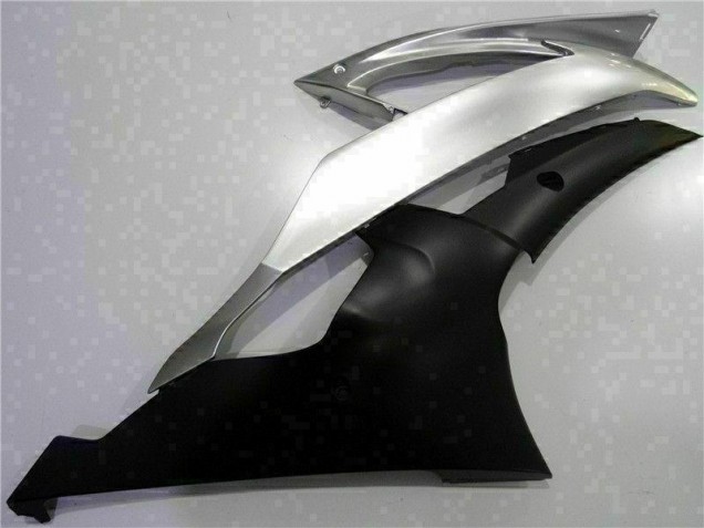 Carene Yamaha R6 2008-2016 - Argento Nero Carene Yamaha R6 2008-2016 - Argento Nero