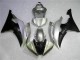 Carene Yamaha R6 2008-2016 - Argento Nero Carene Yamaha R6 2008-2016 - Argento Nero