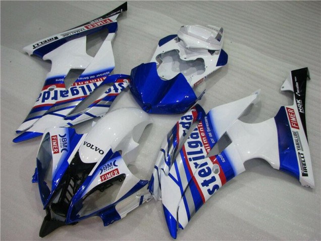 Carene Yamaha R6 2008-2016 - Bianco Blu Sterilgarda Volvo Carene Yamaha R6 2008-2016 - Bianco Blu Sterilgarda Volvo