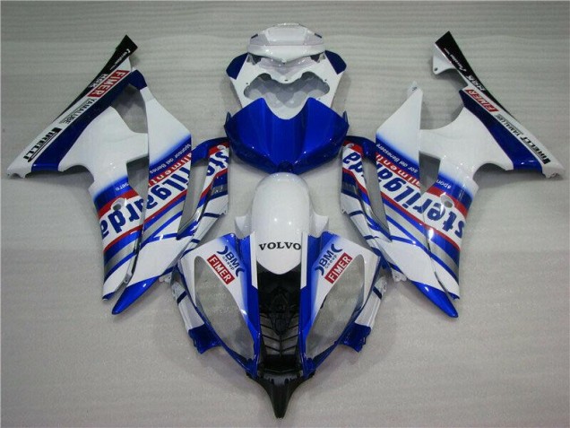 Carene Yamaha R6 2008-2016 - Bianco Blu Sterilgarda Volvo Carene Yamaha R6 2008-2016 - Bianco Blu Sterilgarda Volvo
