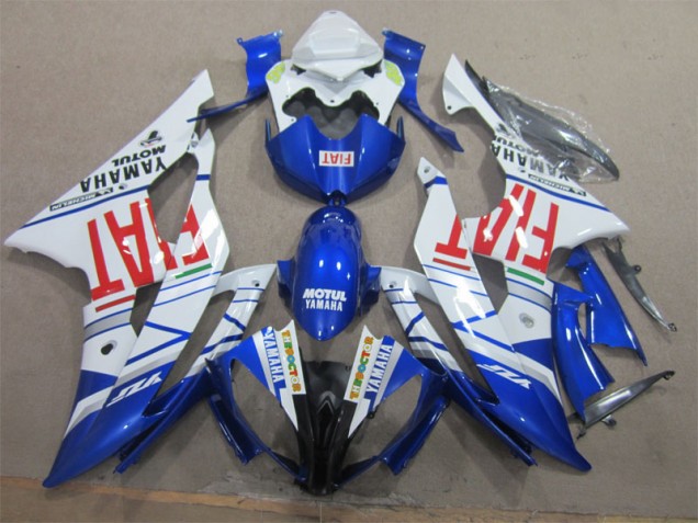 Carene Yamaha R6 2008-2016 - Bianco Nero Rosso Fiat Carene Yamaha R6 2008-2016 - Bianco Nero Rosso Fiat