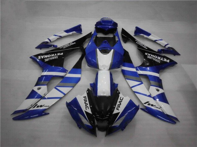 Carene Yamaha R6 2008-2016 - Blu Bianco FAAC