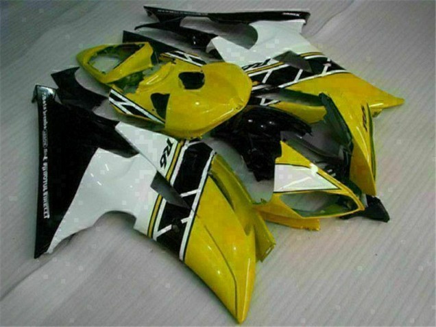 Carene Yamaha R6 2008-2016 - Giallo Bianco Carene Yamaha R6 2008-2016 - Giallo Bianco