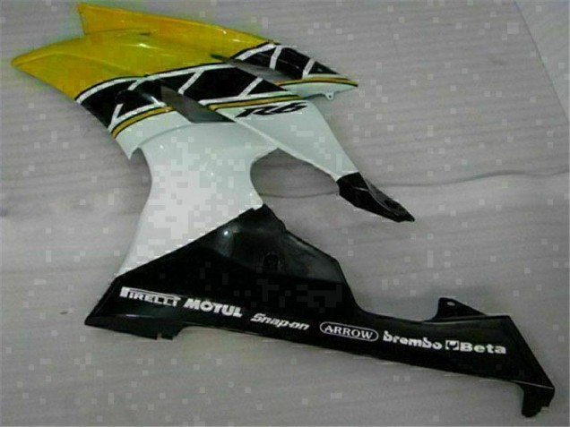 Carene Yamaha R6 2008-2016 - Giallo Bianco Carene Yamaha R6 2008-2016 - Giallo Bianco