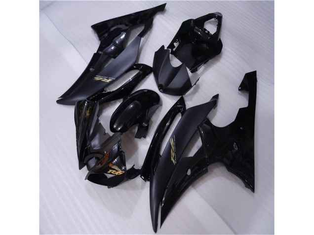 Carene Yamaha R6 2008-2016 - Lucido Nero Opaco Carene Yamaha R6 2008-2016 - Lucido Nero Opaco