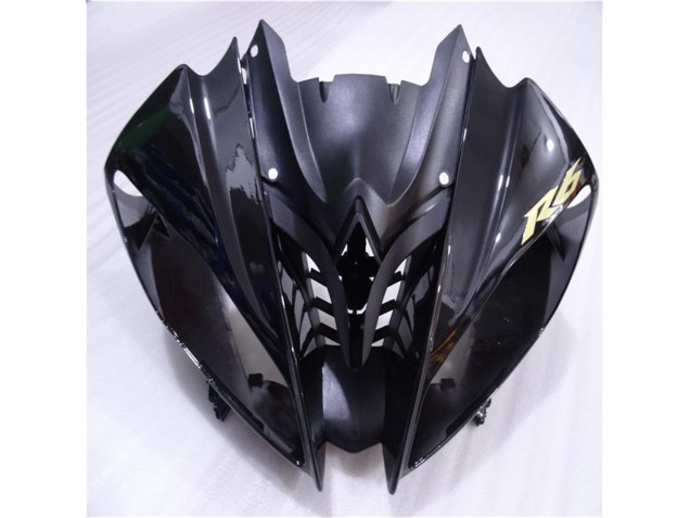 Carene Yamaha R6 2008-2016 - Lucido Nero Opaco Carene Yamaha R6 2008-2016 - Lucido Nero Opaco