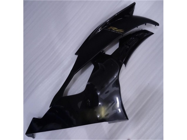 Carene Yamaha R6 2008-2016 - Lucido Nero Opaco Carene Yamaha R6 2008-2016 - Lucido Nero Opaco
