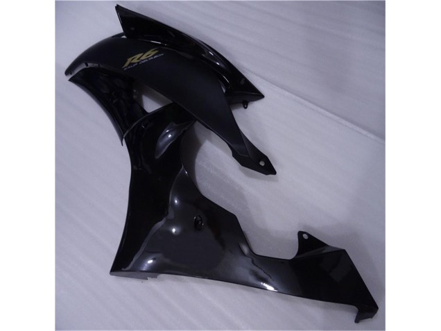 Carene Yamaha R6 2008-2016 - Lucido Nero Opaco Carene Yamaha R6 2008-2016 - Lucido Nero Opaco