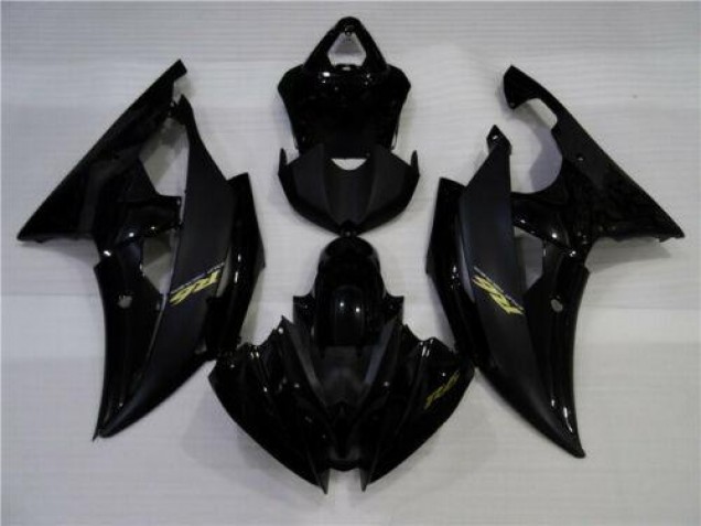 Carene Yamaha R6 2008-2016 - Lucido Nero Opaco Carene Yamaha R6 2008-2016 - Lucido Nero Opaco