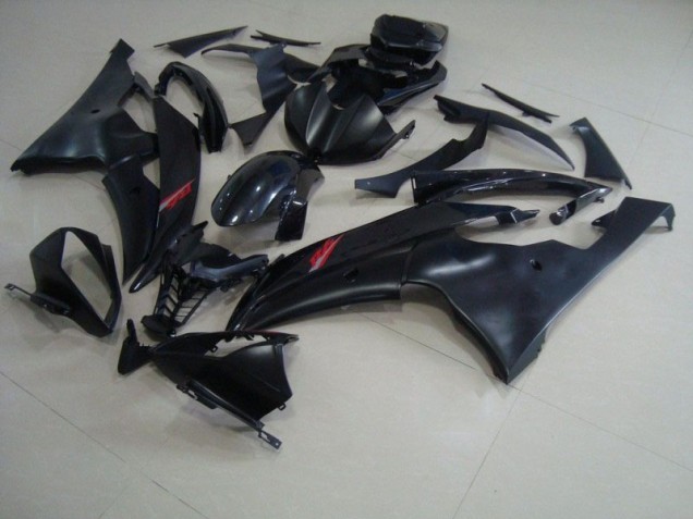 Carene Yamaha R6 2008-2016 - Nero Opaco Lucido Nero Carene Yamaha R6 2008-2016 - Nero Opaco Lucido Nero