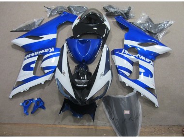 Carrozzeria & Carena Kawasaki ZX6R 2005-2006 - Blu Bianco