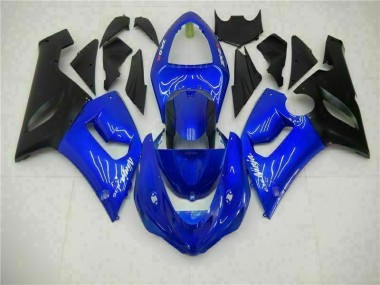 Carrozzeria & Carena Kawasaki ZX6R 2005-2006 - Blu