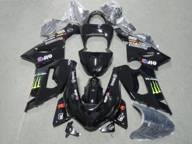Carrozzeria & Carena Kawasaki ZX6R 2005-2006 - Nero 3M Touch4 Monster