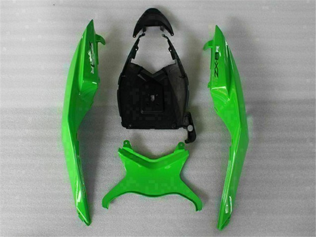 Carrozzeria & Carena Kawasaki ZX6R 2009-2012 - Verde Nero Carrozzeria & Carena Kawasaki ZX6R 2009-2012 - Verde Nero