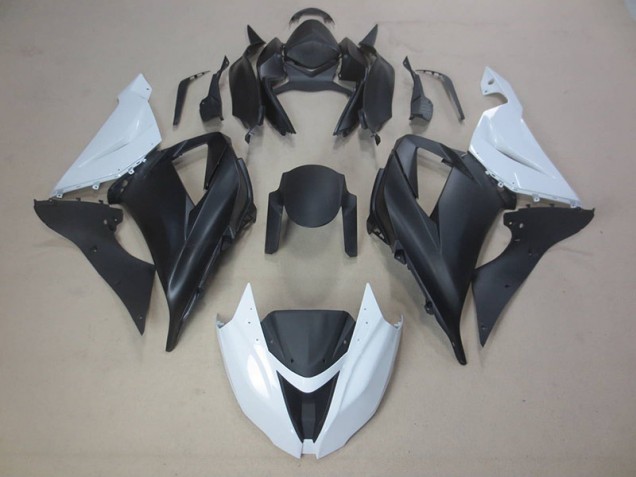 Carrozzeria & Carena Kawasaki ZX6R 2013-2018 - Nero Bianco Carrozzeria & Carena Kawasaki ZX6R 2013-2018 - Nero Bianco