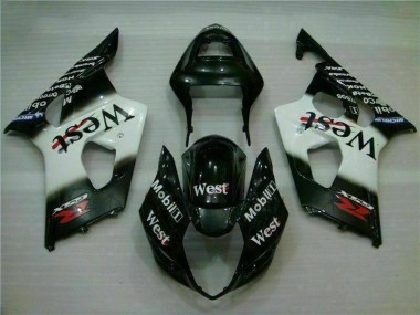Carrozzeria & Carena Suzuki GSXR 1000 K3 2003-2004 - Bianco Nero