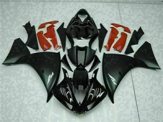 Carrozzeria & Carena Yamaha R1 2009-2011 - Nero Rosso Carrozzeria & Carena Yamaha R1 2009-2011 - Nero Rosso