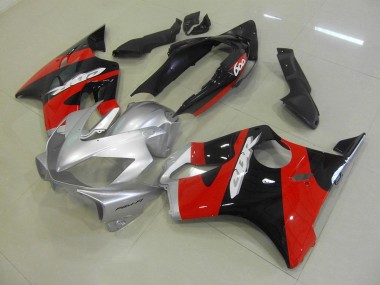 Carrozzeria & Plastica Honda CBR 600 F4i 2004-2007 - Nero Rosso Argento