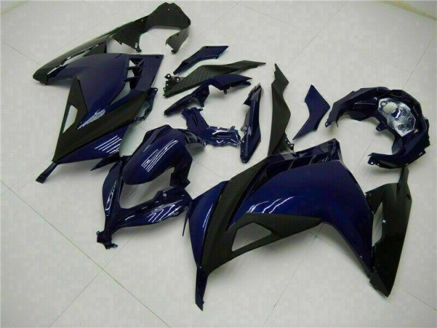 Carrozzeria & Plastica Kawasaki EX300 2013-2016 - Blu Nero Carrozzeria & Plastica Kawasaki EX300 2013-2016 - Blu Nero