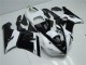 Carrozzeria & Plastica Kawasaki ZX6R 2005-2006 - Nero Bianco Carrozzeria & Plastica Kawasaki ZX6R 2005-2006 - Nero Bianco