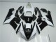 Carrozzeria & Plastica Kawasaki ZX6R 2005-2006 - Nero Bianco Carrozzeria & Plastica Kawasaki ZX6R 2005-2006 - Nero Bianco