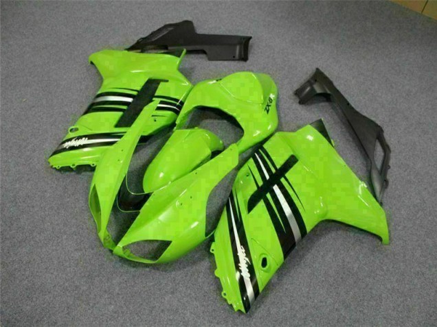 Carrozzeria & Plastica Kawasaki ZX6R 2007-2008 - Verde Nero Carrozzeria & Plastica Kawasaki ZX6R 2007-2008 - Verde Nero