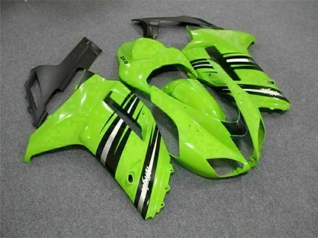Carrozzeria & Plastica Kawasaki ZX6R 2007-2008 - Verde Nero Carrozzeria & Plastica Kawasaki ZX6R 2007-2008 - Verde Nero