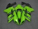 Carrozzeria & Plastica Kawasaki ZX6R 2007-2008 - Verde Nero Carrozzeria & Plastica Kawasaki ZX6R 2007-2008 - Verde Nero