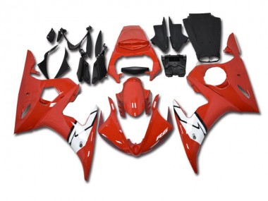 Carrozzeria & Plastica Yamaha R6 2003-2005 - Rosso Bianco