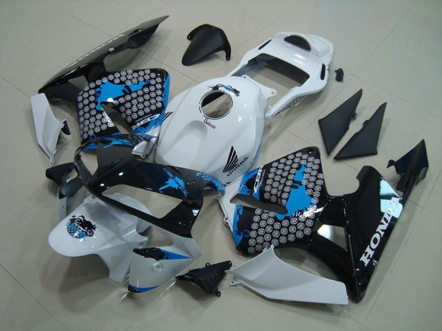 Kit Carena & Plastica Honda CBR 600 RR 2003-2004 - Bianco Nero Blu