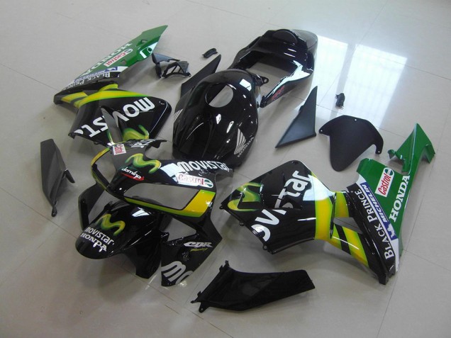 Kit Carena & Plastica Honda CBR 600 RR 2003-2004 - Movistar Kit Carena & Plastica Honda CBR 600 RR 2003-2004 - Movistar