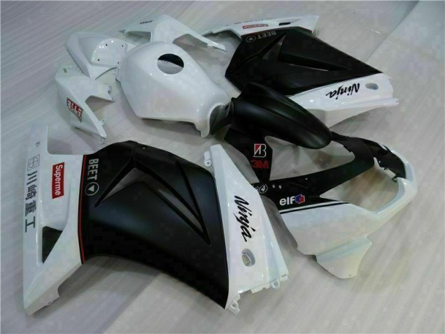 Kit Carena & Plastica Kawasaki EX250 2008-2012 - Bianco Nero Ninja Kit Carena & Plastica Kawasaki EX250 2008-2012 - Bianco Nero Ninja