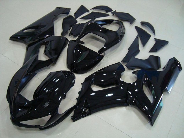 Kit Carena & Plastica Kawasaki ZX6R 2005-2006 - Lucido Nero Kit Carena & Plastica Kawasaki ZX6R 2005-2006 - Lucido Nero