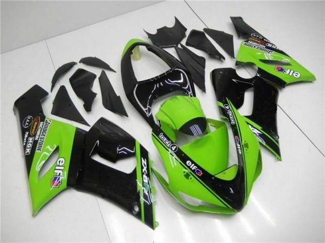 Kit Carena & Plastica Kawasaki ZX6R 2005-2006 - Verde Kit Carena & Plastica Kawasaki ZX6R 2005-2006 - Verde