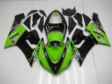 Kit Carena & Plastica Kawasaki ZX6R 2005-2006 - Verde
