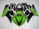 Kit Carena & Plastica Kawasaki ZX6R 2005-2006 - Verde Kit Carena & Plastica Kawasaki ZX6R 2005-2006 - Verde