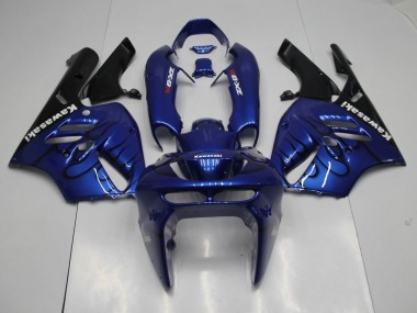 Kit Carena & Plastica Kawasaki ZX9R 1994-1997 - Blu Nero Fiamma