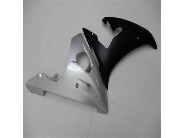 Kit Carena & Plastica Yamaha R6 2003-2005 - Argento Nero