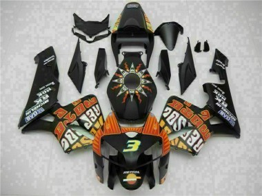 Kit Carenatura Completa Honda CBR 600 RR 2005-2006 - Nero