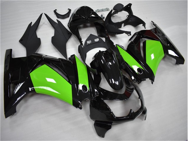 Kit Carenatura Completa Kawasaki EX250 2008-2012 - Nero Verde Kit Carenatura Completa Kawasaki EX250 2008-2012 - Nero Verde