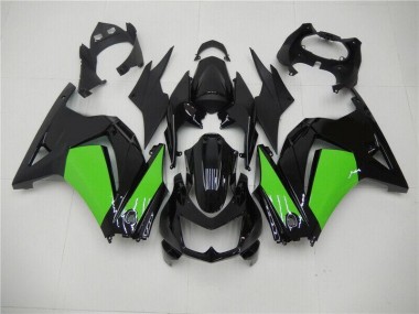 Kit Carenatura Completa Kawasaki EX250 2008-2012 - Nero Verde