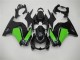 Kit Carenatura Completa Kawasaki EX250 2008-2012 - Nero Verde Kit Carenatura Completa Kawasaki EX250 2008-2012 - Nero Verde