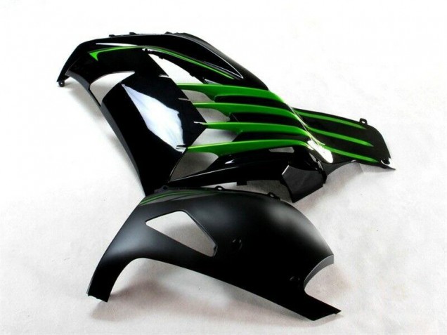 Kit Carenatura Completa Kawasaki ZX14R ZZR 1400 2012-2021 - Nero Verde Kit Carenatura Completa Kawasaki ZX14R ZZR 1400 2012-2021 - Nero Verde