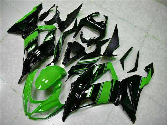 Kit Carenatura Completa Kawasaki ZX6R 2013-2018 - Nero Verde Kit Carenatura Completa Kawasaki ZX6R 2013-2018 - Nero Verde