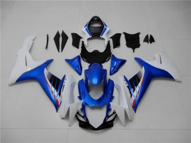 Kit Carenatura Completa Suzuki GSXR 600 / 750 K11 2011-2024 - Blu Bianco